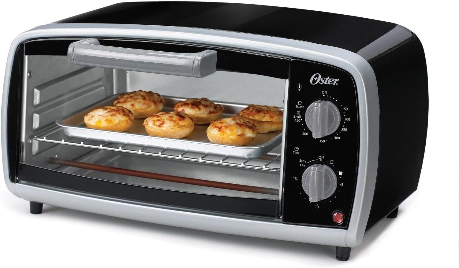 Oster Toaster Oven, 4 Slice, Black (TSSTTVVG01) - image 1 of 1