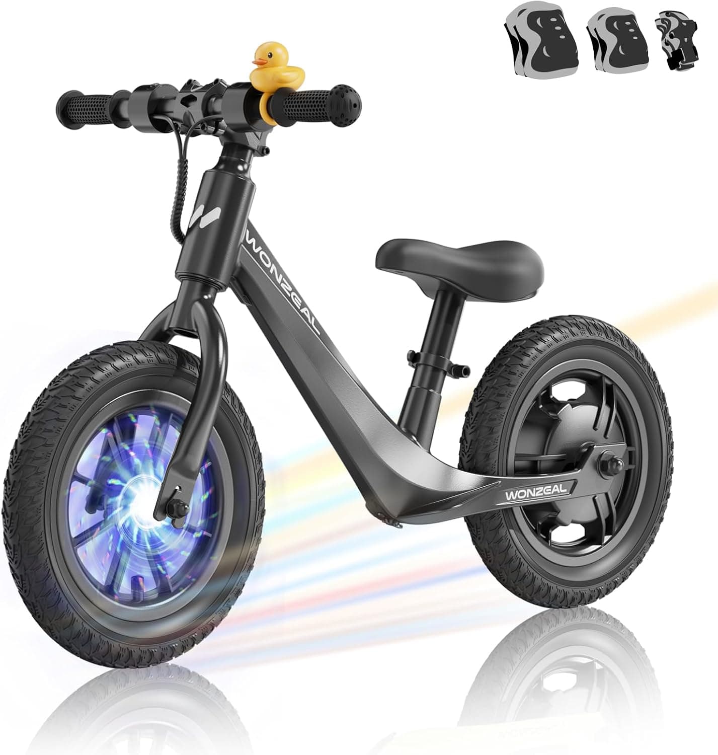 Electric Balance Bike for Kids, Kids Balance Bike for KidsAges 3-5,150W Toddler Balance Bikes with12 inch Pneumatic Tire, Adjustable Seat, Electric Bike for Kids Ages 3-5 ﻿