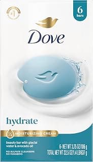 Beauty Bar Soap , Glacial Water & Avocado Oil, I 6 Count 3.75 oz | Hydrating beauty bar with glacial water and avocado oil for refreshed, soft and healthy-looking skin - image 1 of 1