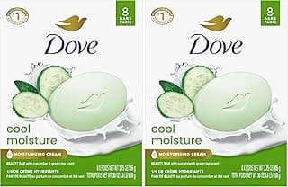 Beauty Bar Soap Cool Moisture Cucumber & Green Tea Scent,for Refreshed Skin,Leaves Skin Refreshed 3.75 oz,(Pack of 16) - image 1 of 1