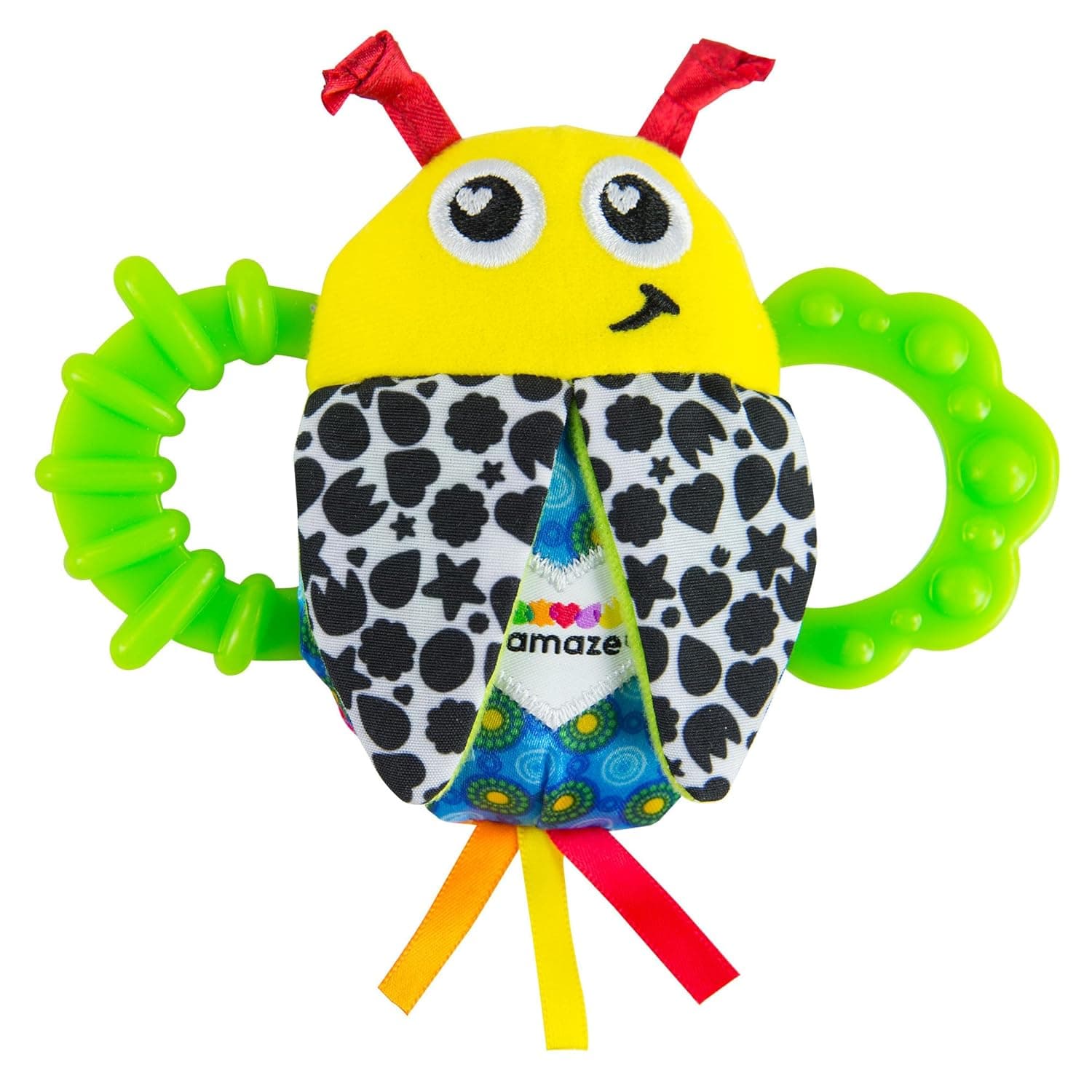 LAMAZE Bitty Bite Bug Rattle 4.5 Inch (Pack of 1) - image 1 of 1