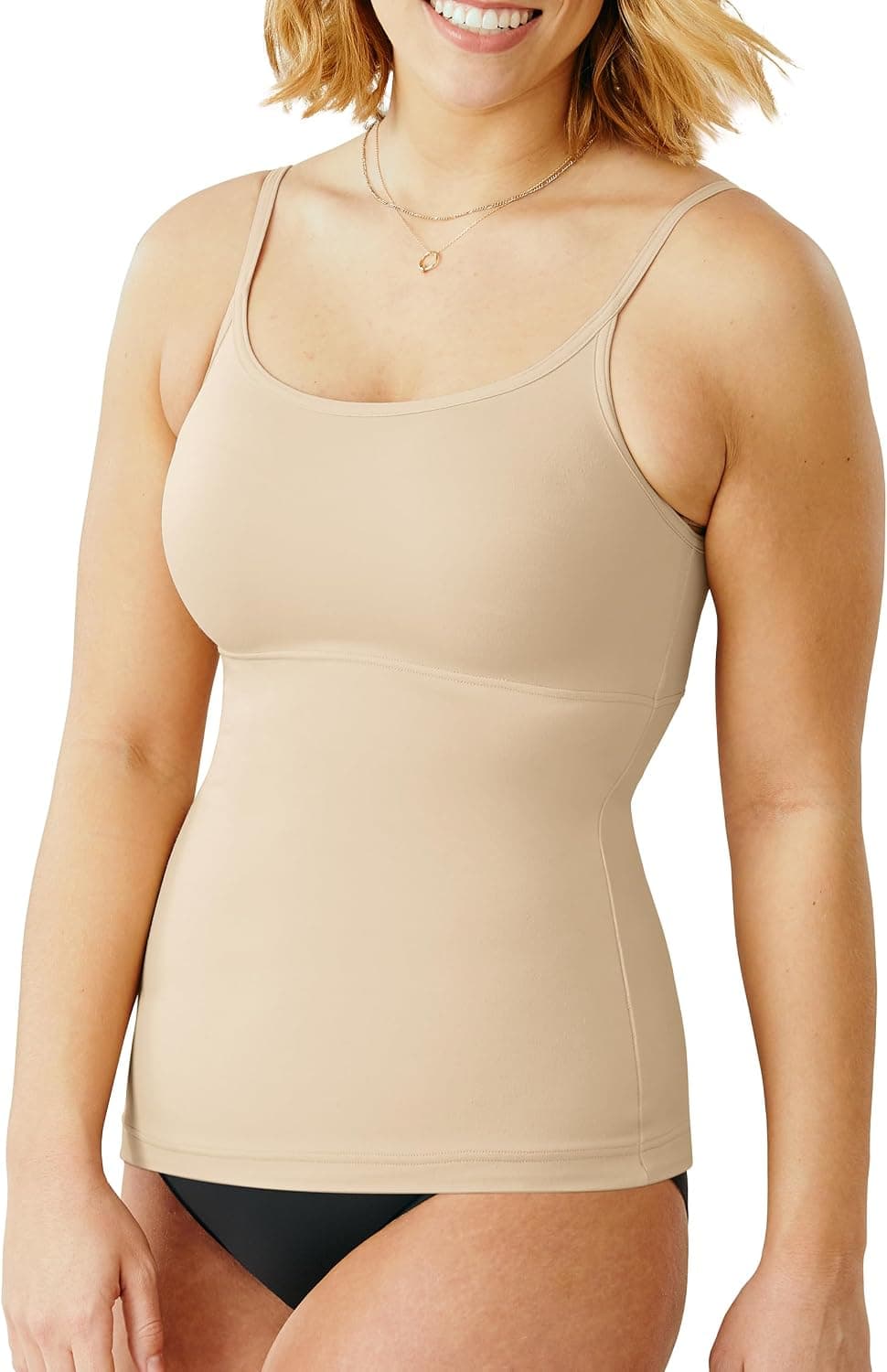 Maidenform Women's Shapewear Cami Tank Top, Tummy Control Tank, Longer Length Back-Smoothing Tank - image 1 of 1