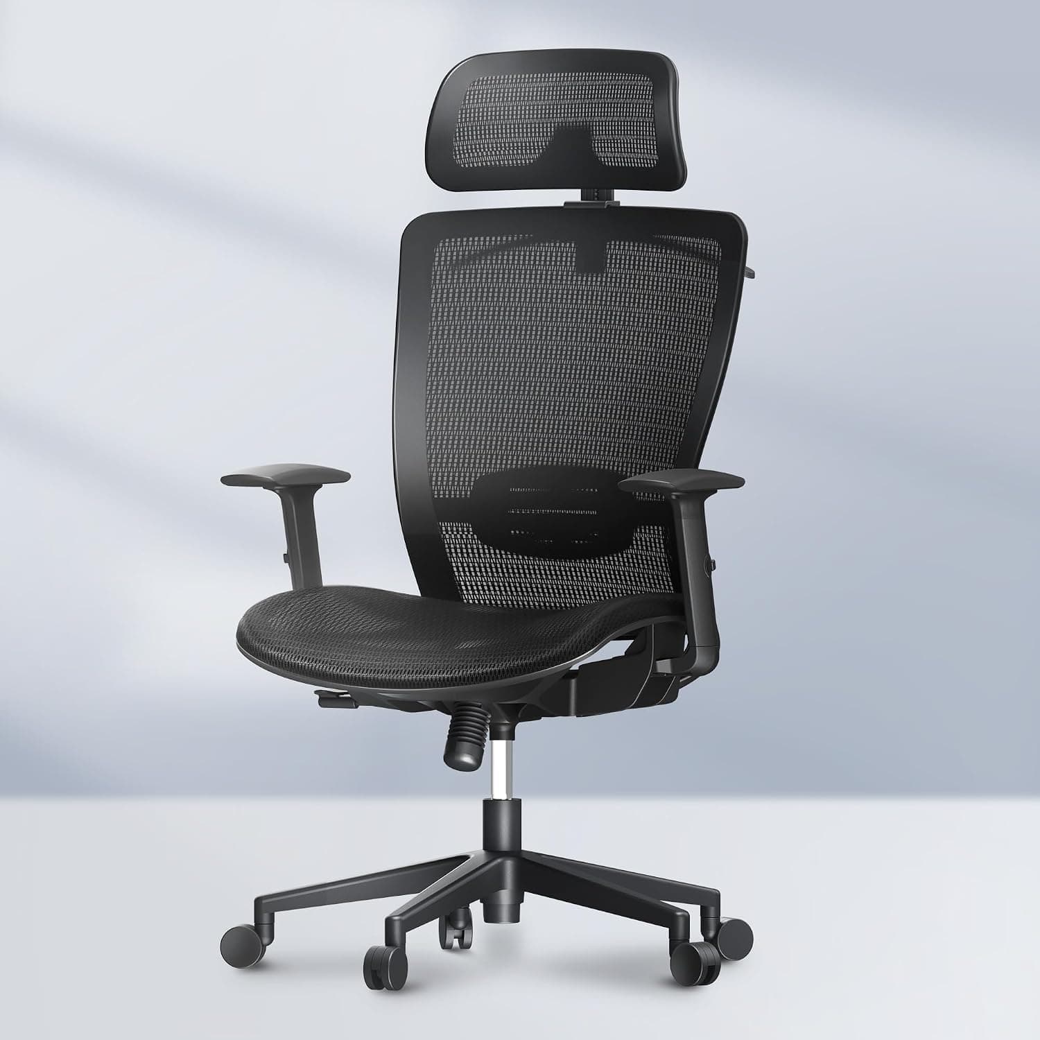 FLEXISPOT Ergonomic Office Chair High Back Mesh Swivel Computer Chair Home Office Desk Chairs with Wheels Lumbar Support Deep Black - image 1 of 1
