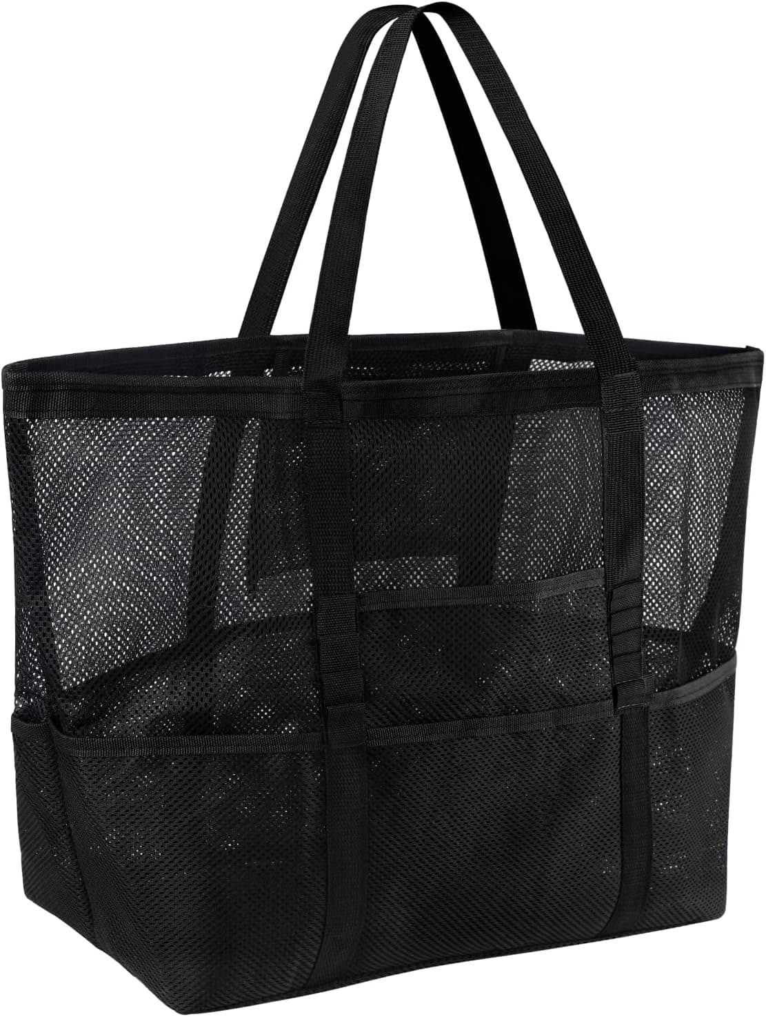 Ayieyill Mesh Beach Bag Tote Bag for Women, Foldable Swim Large Beach Tote Bag with Zipper Pockets Waterproof Sandproof - image 1 of 1