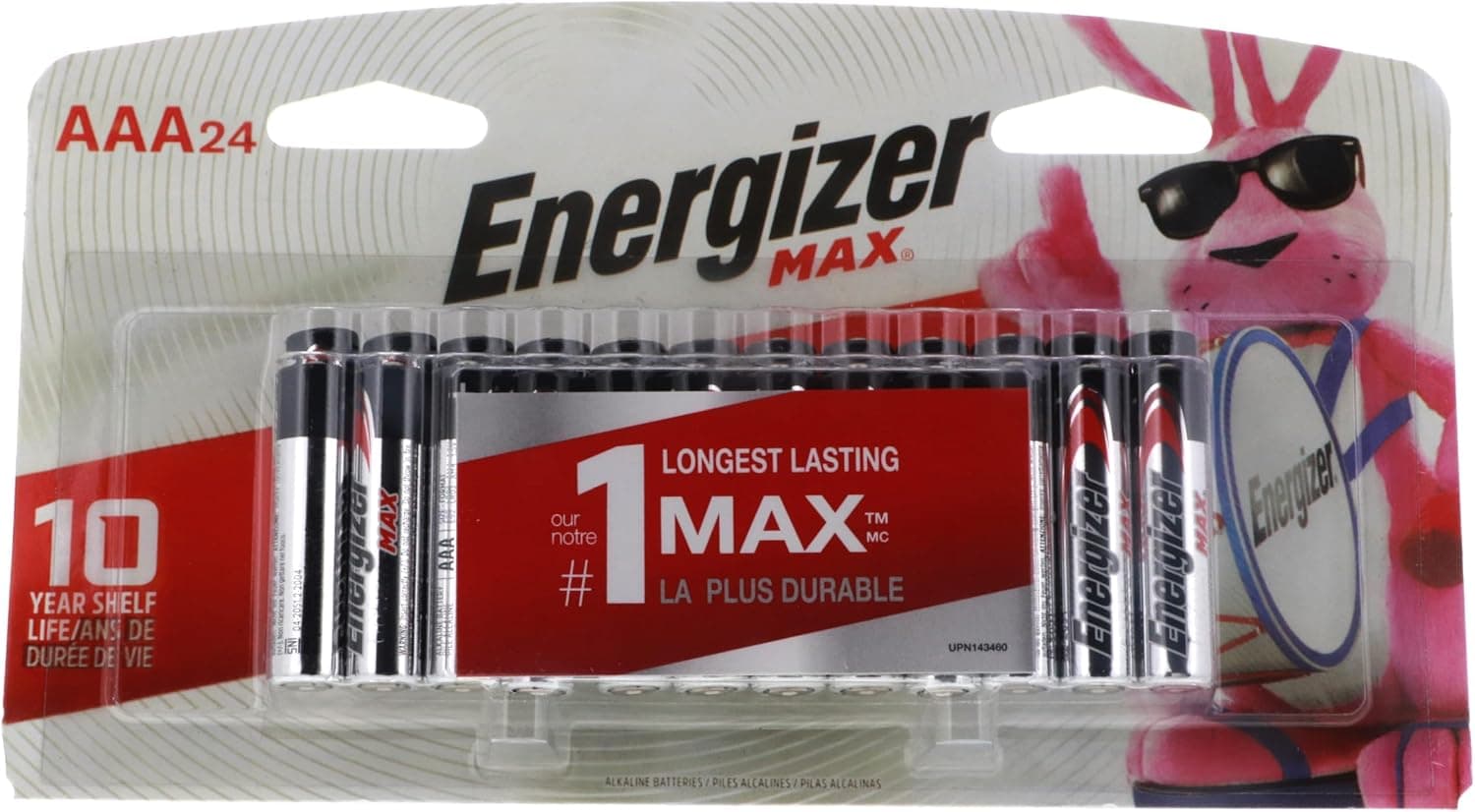 Energizer Max Performance Alkaline AAA Batteries, 24-Count - image 1 of 1