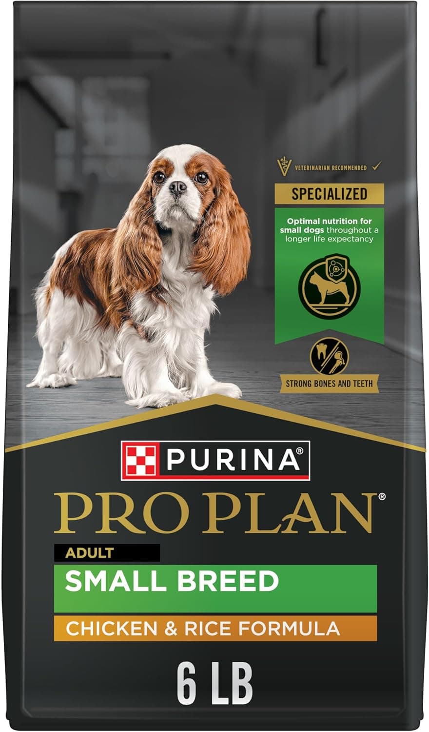 Purina Pro Plan Small Breed Dry Dog Food Chicken and Rice Formula With Guaranteed Live Probiotics - 6 lb. Bag - image 1 of 1