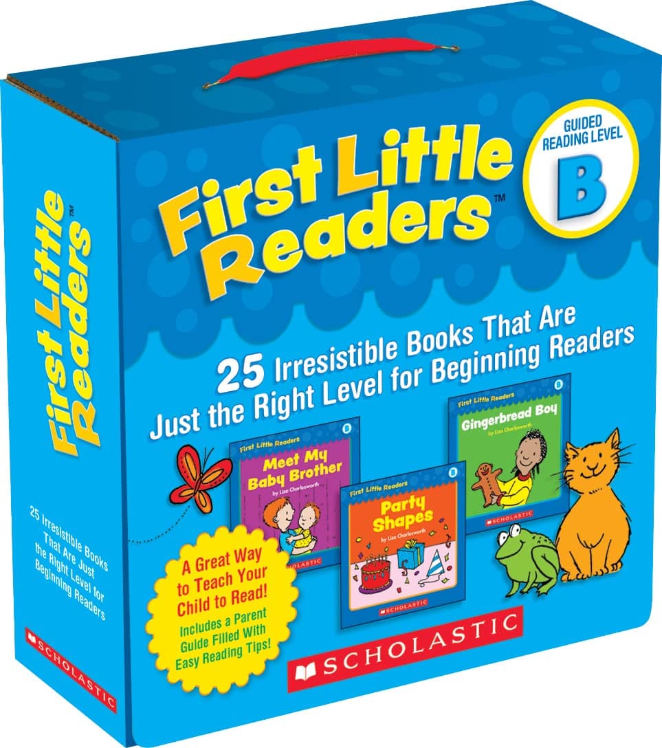 First Little Readers Parent Pack: Guided Reading Level B: 25 Irresistible Books That Are Just the Right Level for Beginning Readers - image 1 of 1