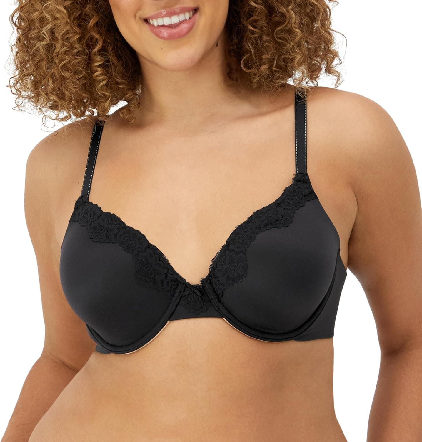 Maidenform Womens Comfort Devotion T-Shirt Bra, Underwire Bra, Full Coverage Bras for Women - image 1 of 1