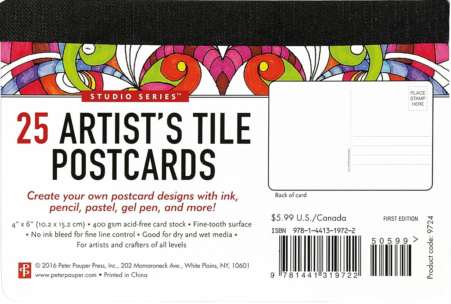 Studio Series Artist's Tile Postcards - image 1 of 1