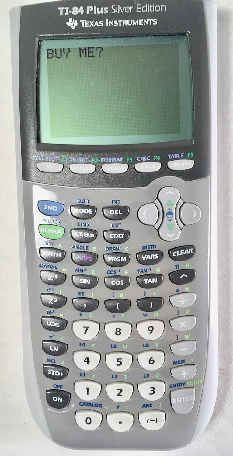 Texas Instruments TI-84 Plus Silver Edition Graphing Calculator - image 1 of 1