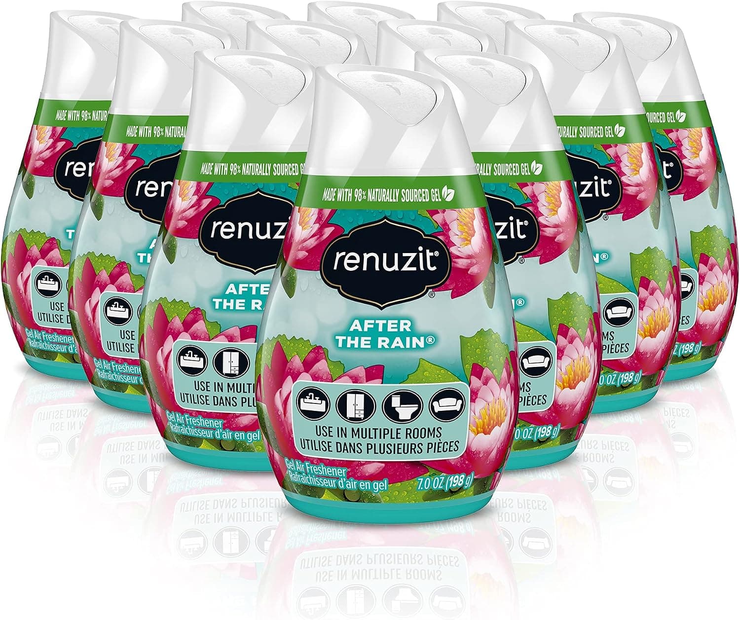 Renuzit - 1716906 03663 Adjustables Air Freshener, After the Rain Scent, Solid, 7 oz (Case of 12) - image 1 of 1