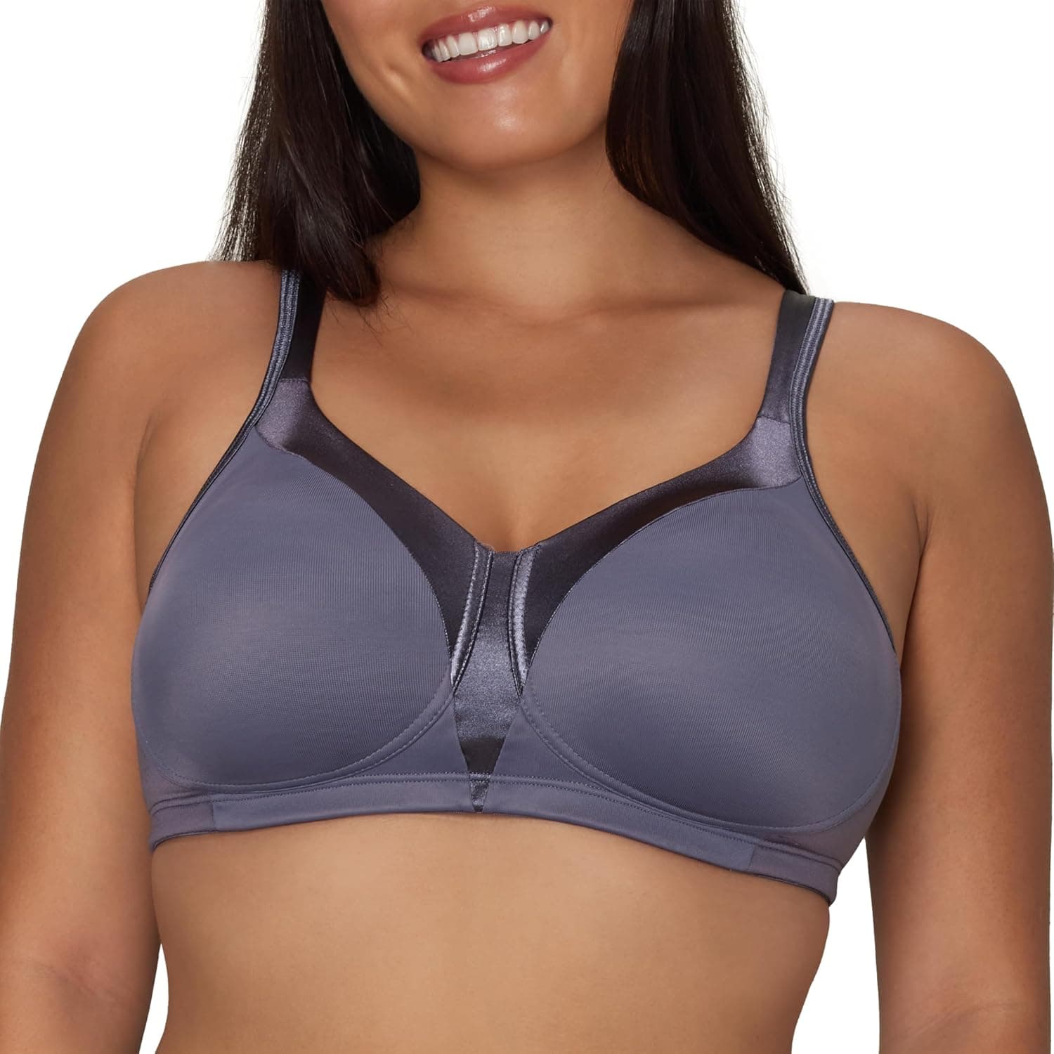 Playtex Women's Wireless Bra, 18 Hour Plus-Size T-Shirt Bras Available, Smoothing, Full Coverage, 4803, Single or 2-Pack - image 1 of 1
