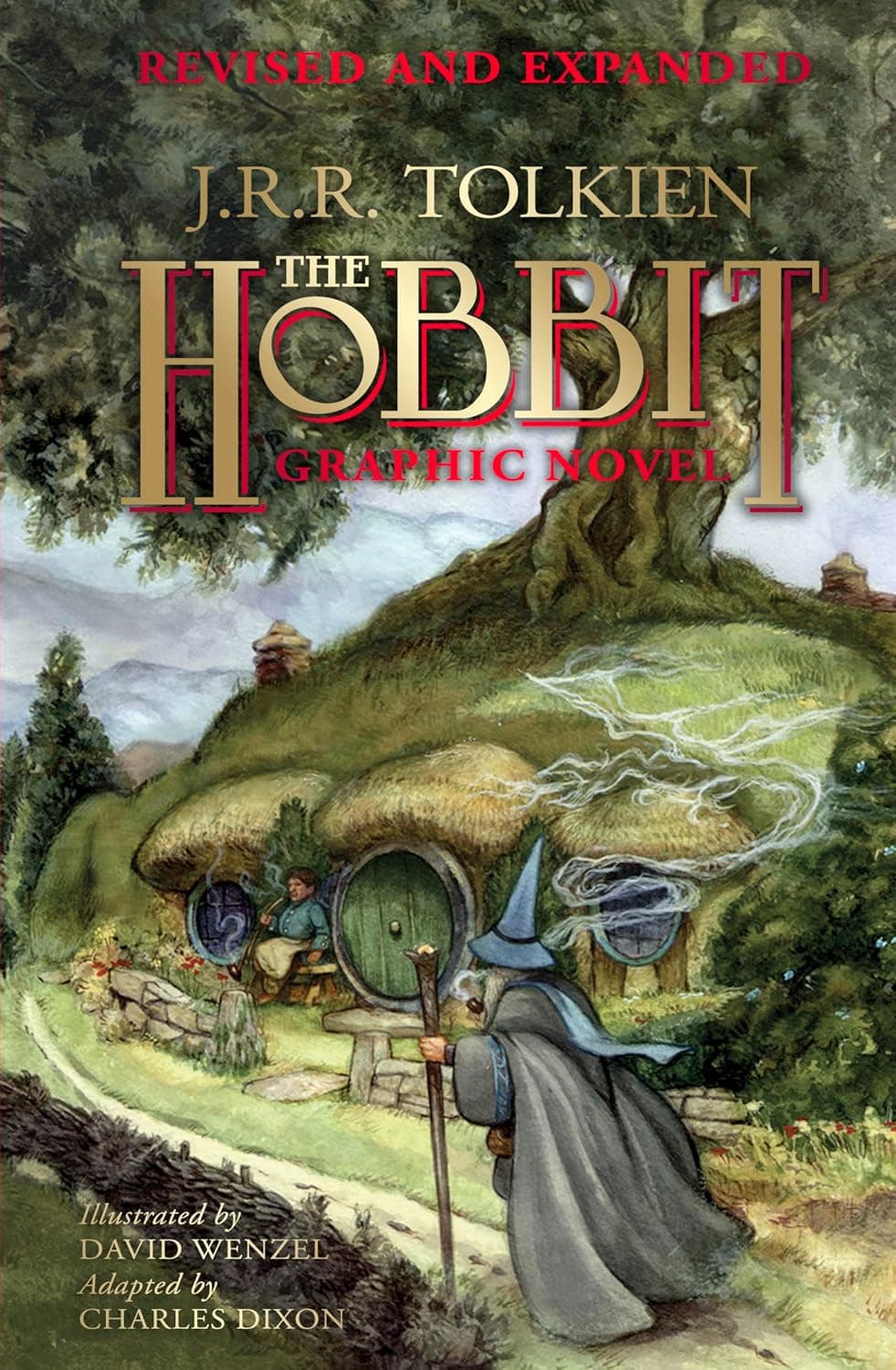 The Hobbit: A Graphic Novel (Revised and Expanded): A Graphic Novel Edition of Tolkien's Masterful Fantasy Novel - image 1 of 1
