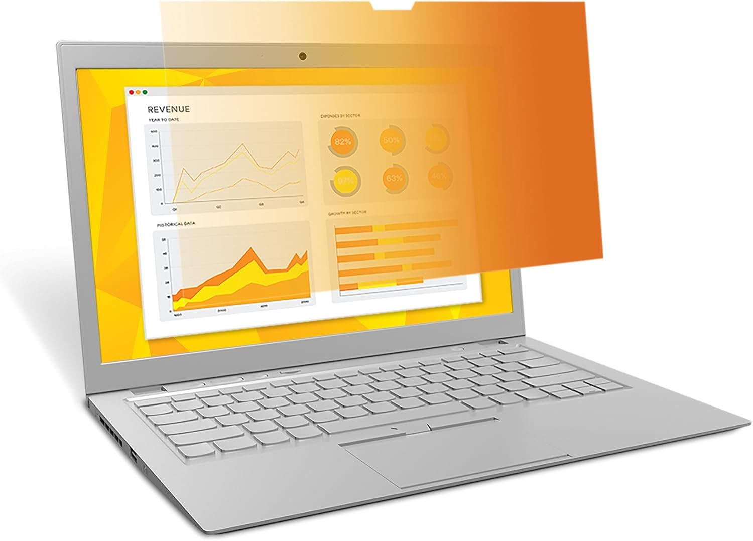 3M Gold Privacy Filter for 15.6" Widescreen Laptop (GF156W9B) - image 1 of 1