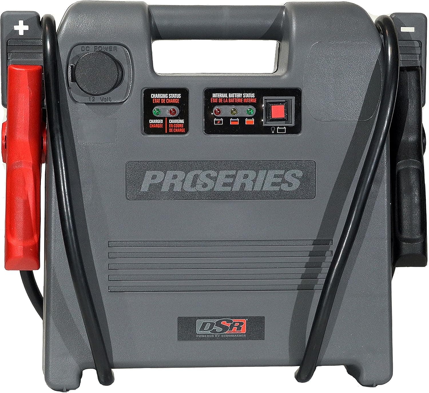Schumacher Electric Car Battery Jump Starter & Portable Power Station - 1800 Peak Amps - 12V DC Power Outlet - with Overload & Short-Circuit Protection & Jumper Cables - DSR119 - image 1 of 1