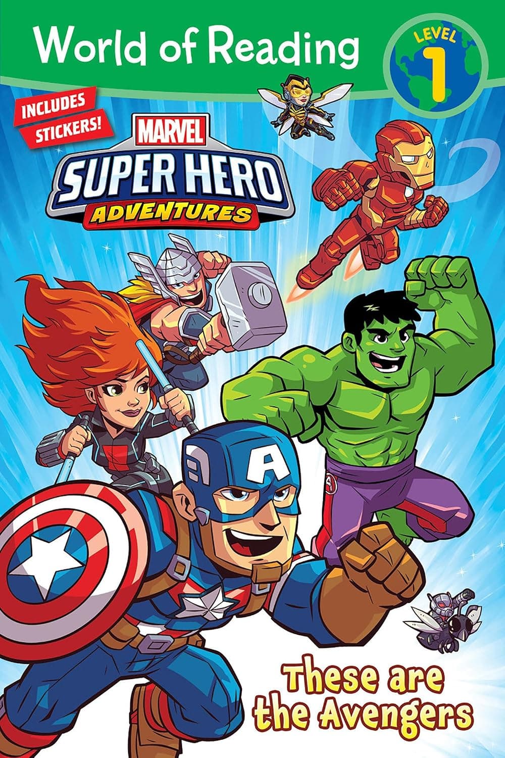 World of Reading: Marvel Super Hero Adventures: These are the Avengers-Level 1 - image 1 of 1