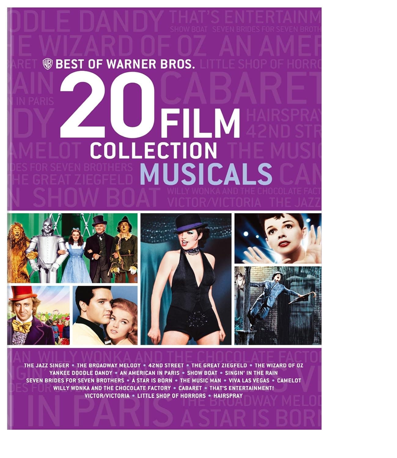 Best of Warner Bros. 20 Film Collection Musicals (DVD) - image 1 of 1