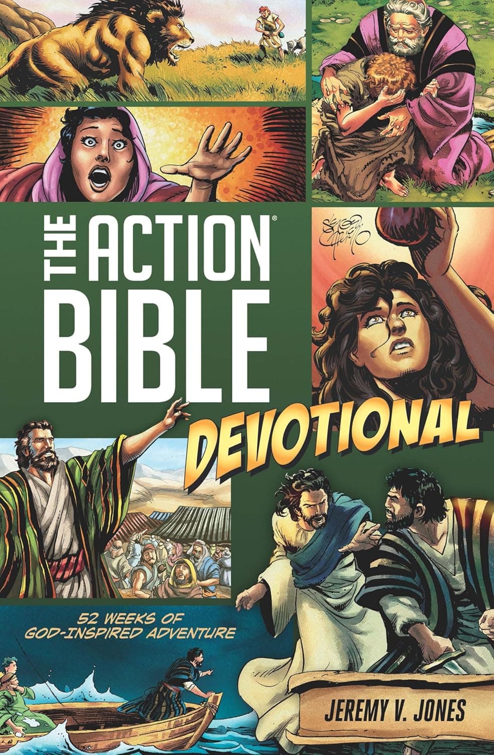 The Action Bible Devotional: 52 Weeks of God-Inspired Adventure (Action Bible Series) - image 1 of 1