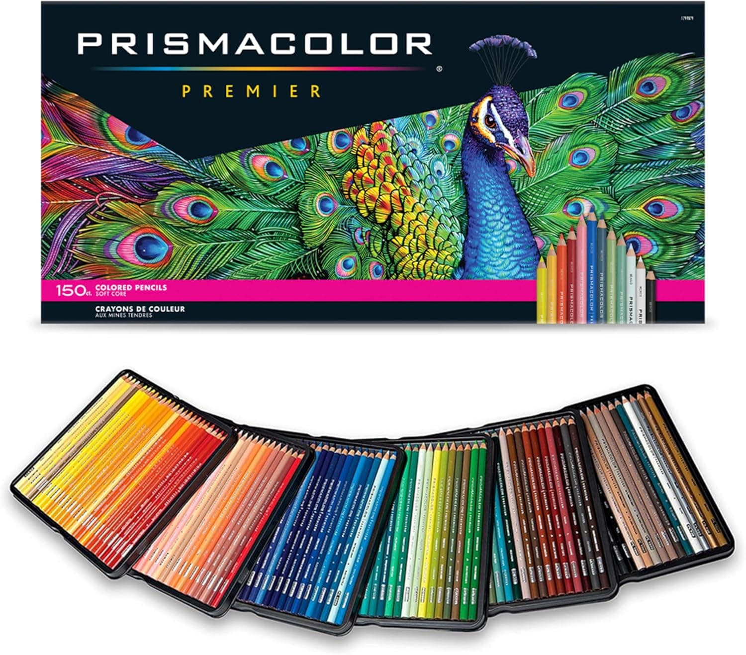 Prismacolor Premier Colored Pencils, Soft Core, 150 Count - Ultra-Smooth, Durable, Vibrant Colors - image 1 of 1