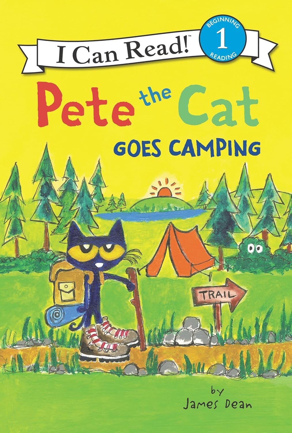 Pete the Cat Goes Camping (I Can Read Level 1) - image 1 of 1