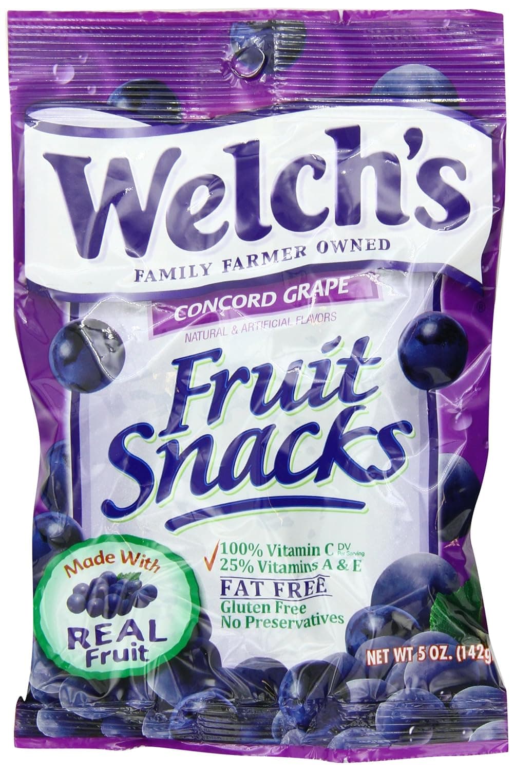 Welchs Grape Fruit Snacks, 5-Ounce (Pack of 12) - image 1 of 1