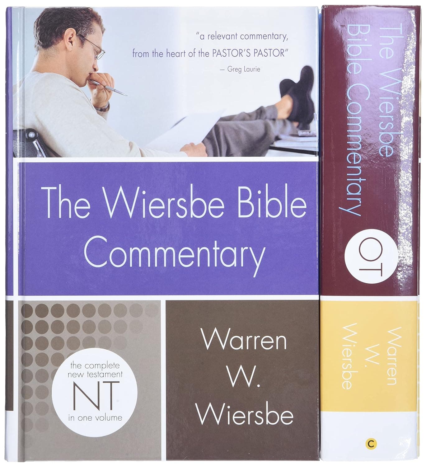 Wiersbe Bible Commentary 2 Vol Set - image 1 of 1