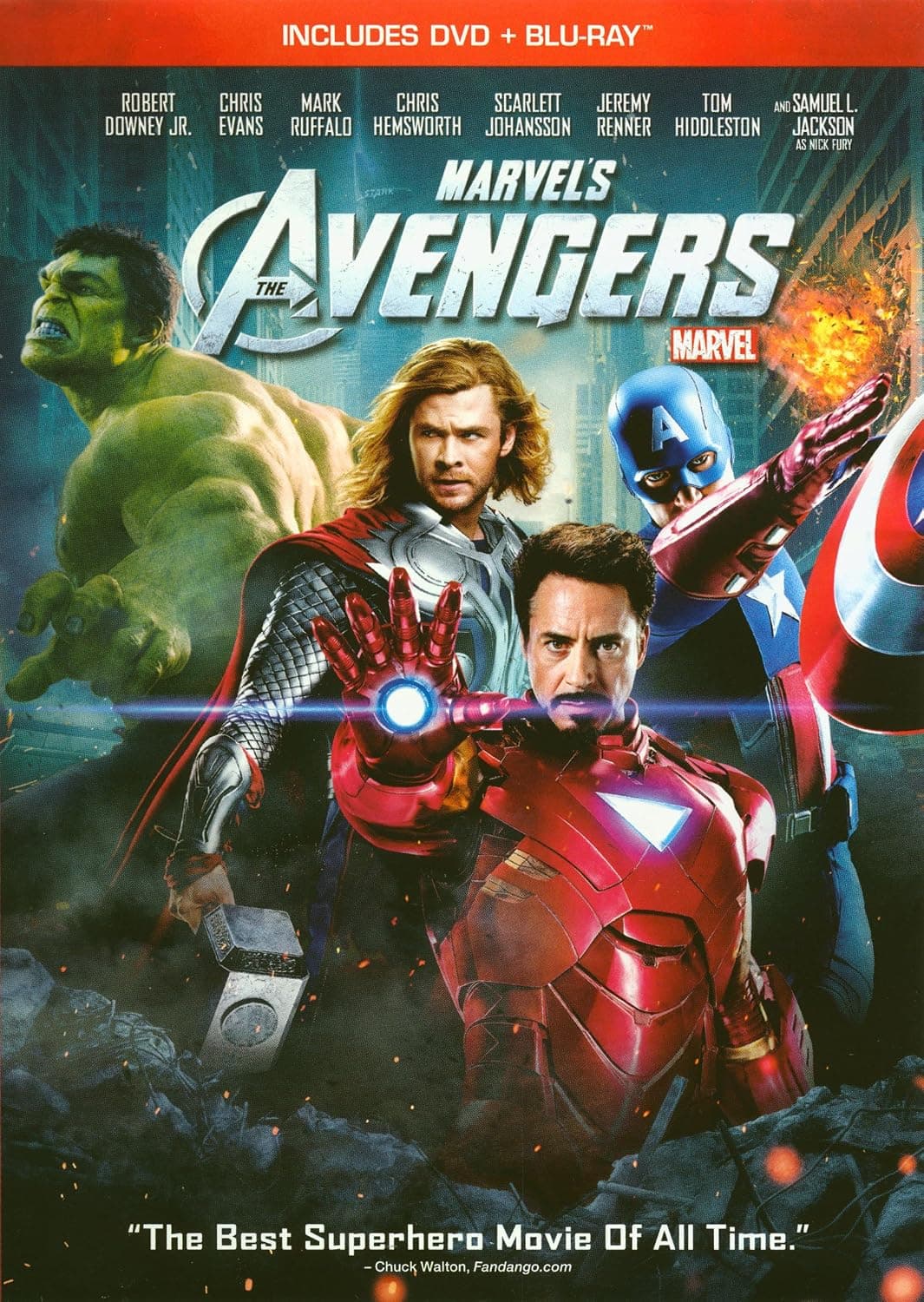 Marvel's The Avengers (Two-Disc Blu-ray/DVD Combo in DVD Packaging) - image 1 of 1