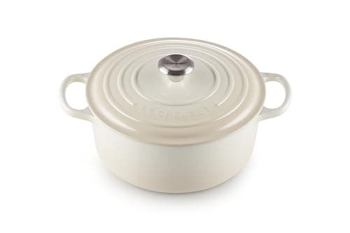 Le Creuset Enameled Cast Iron Signature Round Dutch Oven, 5.5 qt., Meringue - image 1 of 1