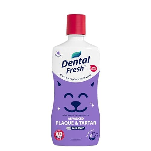 Dental Fresh Advanced Plaque & Tartar Water Additive for Dogs & Cats, 17 oz - image 1 of 8