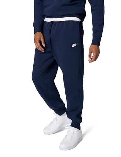 Nike Men's Club Joggers, Obsidian/Obsidian/White, Large - image 1 of 7