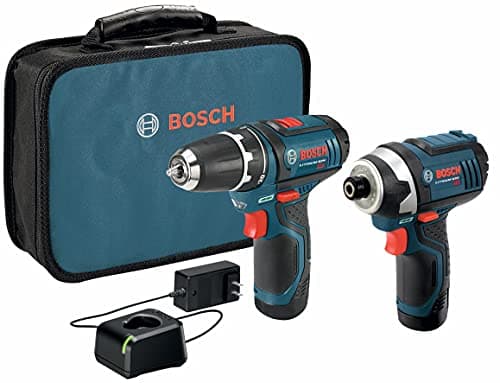 BOSCH CLPK22-120 12V Max Cordless 2-Tool Combo Kit with 3/8 in. Drill/Driver, 1/4 in. Impact Driver, (2) 2 Ah Batteries, Charger and Case - image 1 of 1