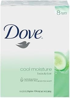 Beauty Bar, Cool Moisture, 8 Count (4.25 Ounce Each) (Pack of 2) - image 1 of 1