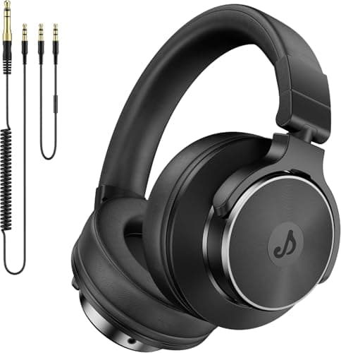 Wired Headphones, Over Ear Headphones for Studio Monitor & Mixing DJ - image 1 of 7