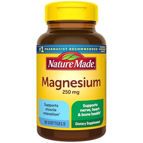 Nature Made Magnesium 250 mg Softgels, 90 Softgels - image 1 of 8