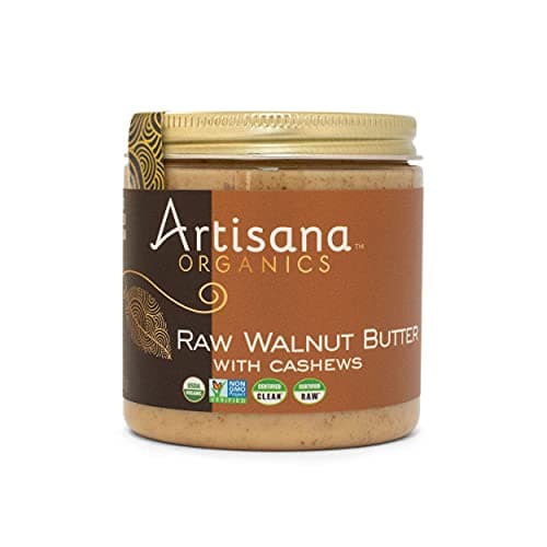 Artisana Organics Raw Walnut Butter with Cashews | No Sugar Added, Just Two Ingredients - Vegan, Paleo, and Non GMO, 9oz Jar - image 1 of 1