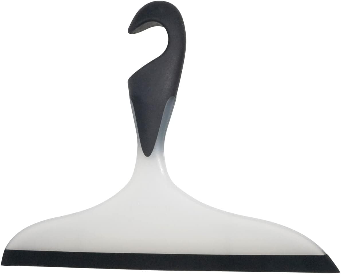 WENKO 18752100 Bathroom Squeegee Loano Black - for Bath and Shower, Plastic, Black - image 1 of 1