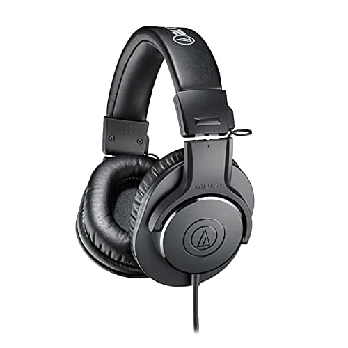 Audio-Technica ATH-M20x Professional Studio Monitor Headphones, Black - image 1 of 11