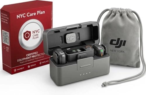 DJI Mic 3 (2 TX + 1 RX + Charging Case), Wireless Microphone Includes 1 Year NYC Care Plan - image 1 of 8