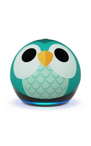 Amazon Echo Dot Kids (newest model) - Designed for kids, Designed for Alexa+, parental controls, Includes 1 Year of Amazon Kids+, Owl - image 1 of 1