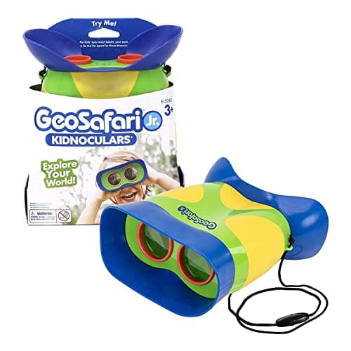 Educational Insights GeoSafari Jr. Kidnoculars, Binoculars for Toddlers & Kids, Easter Basket Stuffers for Kids, Gift for Toddlers Ages 3+ - image 1 of 1