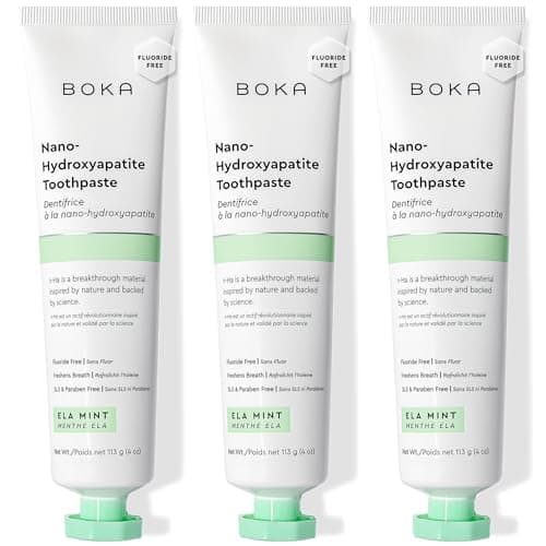 Boka Toothpaste - Nano Hydroxyapatite Toothpaste, Fluoride Free Toothpaste - image 1 of 7