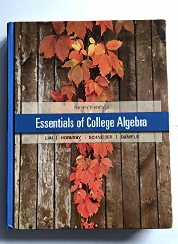 Essentials of College Algebra - image 1 of 1