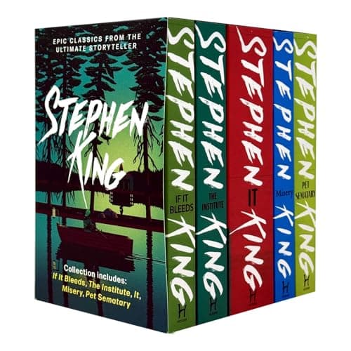 Stephen King Classic Collection 5-Book Box Set – If It Bleeds, The Institute, IT, Misery, Pet Sematary - image 1 of 1