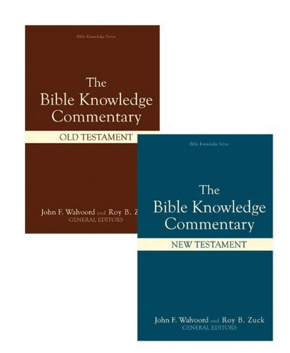 Bible Knowledge Commentary (2 Volume Set) (Bible Knowledge Series) - image 1 of 1