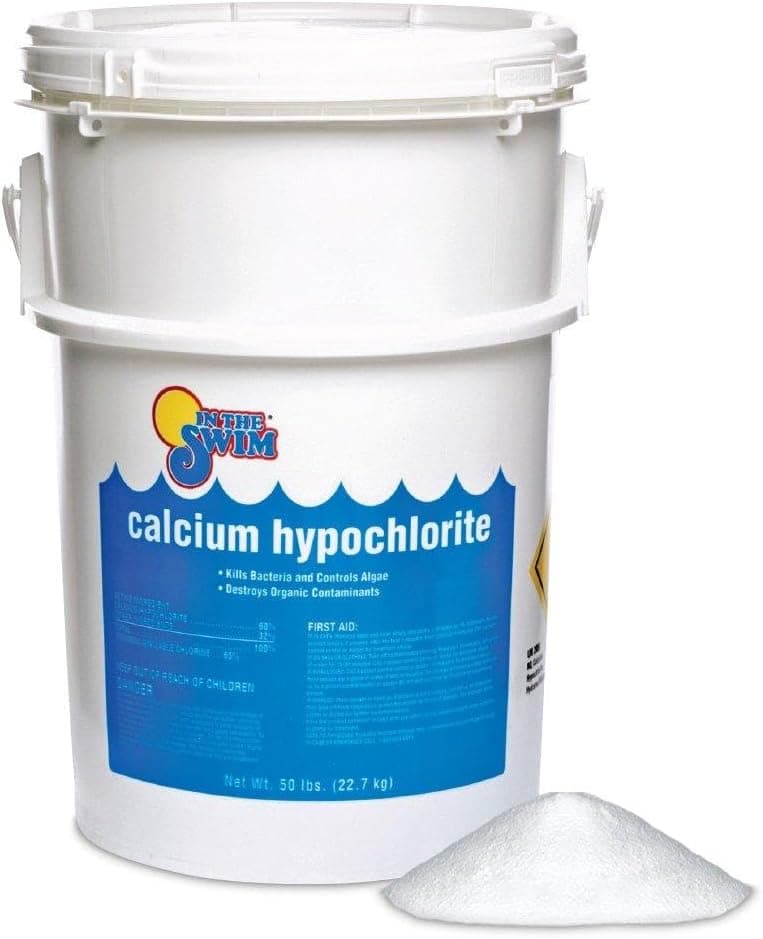 In The Swim Pool Shock – 68% Cal-Hypo Granular Sanitizer for Crystal Clear Water – Defends Against Bacteria, Algae, and Microorganisms - 50 Pounds - image 1 of 1