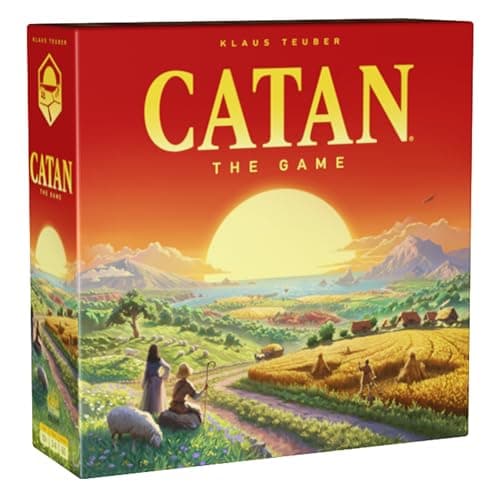 CATAN Board Game (6th Edition) Trade, Build & Settle in The Classic Strategy Game for Family, Kids & Adults, Ages 10+, 3-4 Players, 60-90 Min Playtime - image 1 of 1