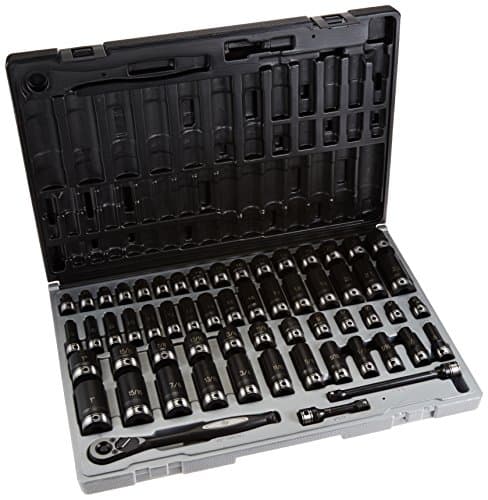 Grey Pneumatic Corp - 3/8 Dr. 59Pc Fract. Metric Duo-Socket Set - 6 P (81659CRD) - image 1 of 1