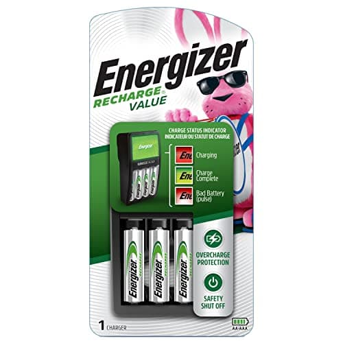Energizer Recharge Value Charger for NiMH Rechargeable AA and AAA Batteries - image 1 of 1