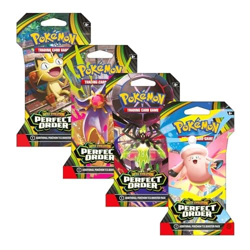 Pokemon TCG: Mega Evolutions - Perfect Order Sleeved Booster Pack - 10 Cards - image 1 of 5
