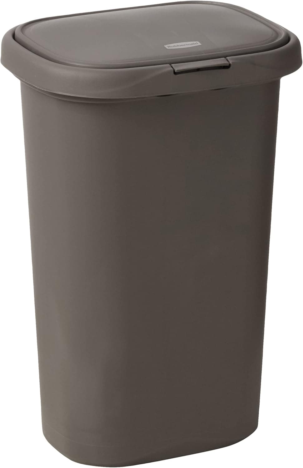 Rubbermaid Spring Top Trash Can with Lid 13 Gallon Gray Plastic Garbage Bin for Home/Kitchen/Office/Garage - image 1 of 1